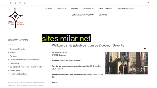 welkomindebroederenkerk.nl alternative sites