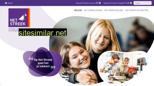 welkomophetstreek.nl alternative sites
