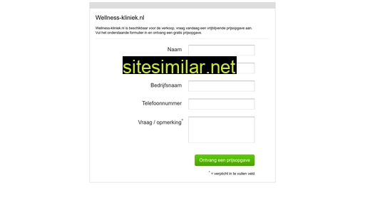 wellness-kliniek.nl alternative sites