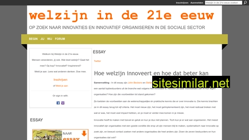welzijn21.begintbijjou.nl alternative sites