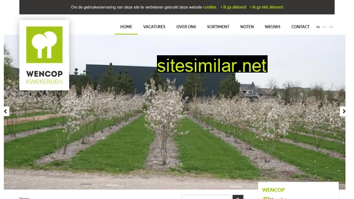 wencopkwekerijen.nl alternative sites