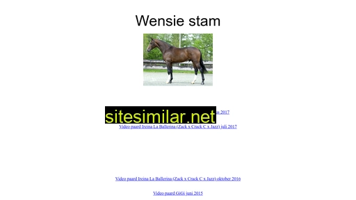 wensiestam.nl alternative sites