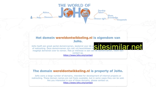 wereldontwikkeling.nl alternative sites