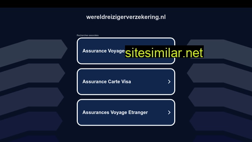 wereldreizigerverzekering.nl alternative sites