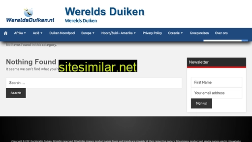 wereldsduiken.nl alternative sites