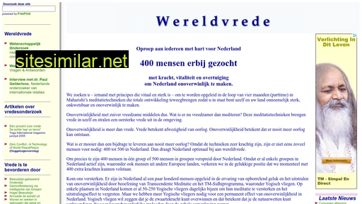 wereldvrede.nl alternative sites
