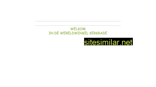 wereldwinkelkerkrade.nl alternative sites