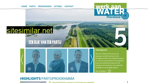 werkaanwaterflevoland.nl alternative sites
