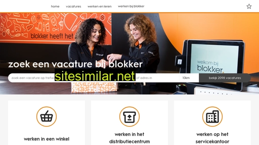 werkenbijblokker.nl alternative sites