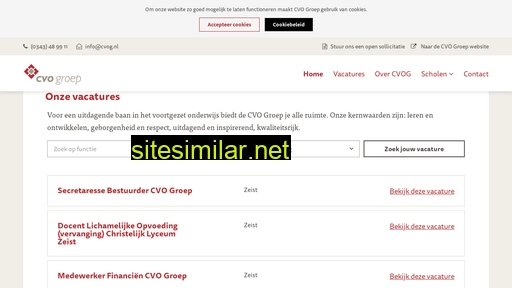 werkenbijcvog.nl alternative sites