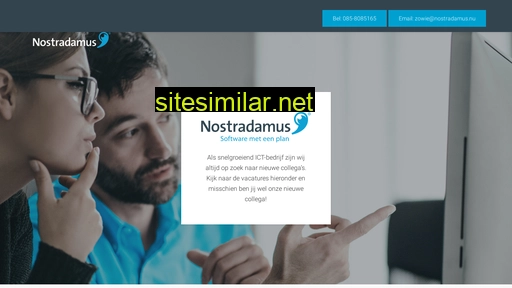 werkenbijnostradamus.nl alternative sites