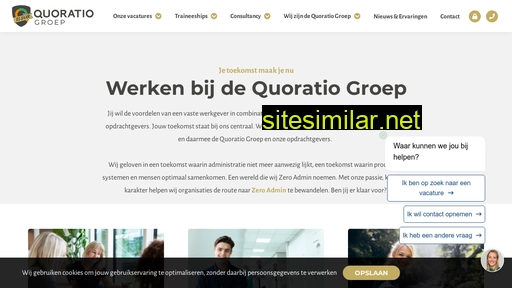 werkenbijquoratiogroep.nl alternative sites