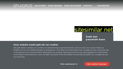 werkenbijspuigroep.nl alternative sites