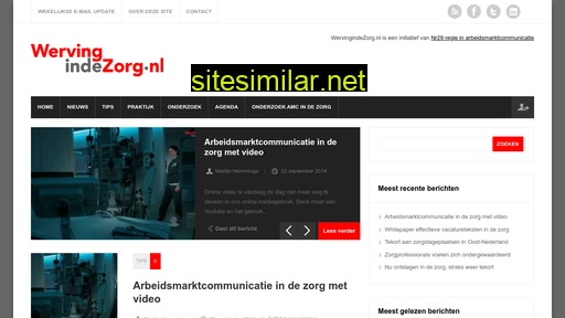 wervingindezorg.nl alternative sites
