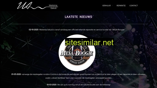 westampgeluid.nl alternative sites