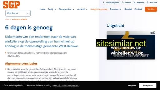 westbetuwe.sgp.nl alternative sites