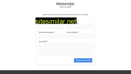 westemijer.nl alternative sites