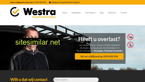 westraongediertebestrijding.nl alternative sites