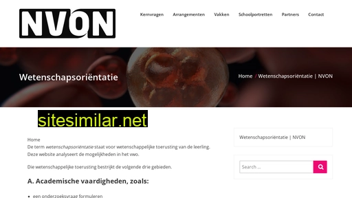 wetenschapsorientatie.nl alternative sites