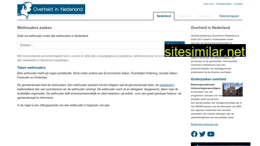 wethouder.nl alternative sites