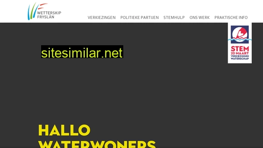 wetterskipsverkiezingen.nl alternative sites