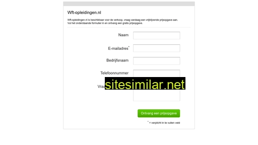 wft-opleidingen.nl alternative sites
