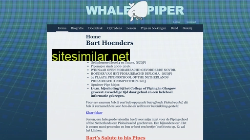 Whalepiper similar sites