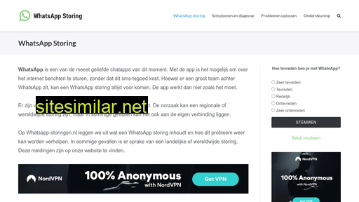 whatsapp-storing.nl alternative sites