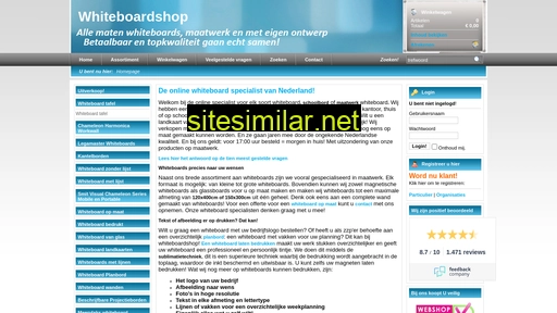 whiteboardshop.nl alternative sites
