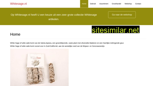 whitesage.nl alternative sites
