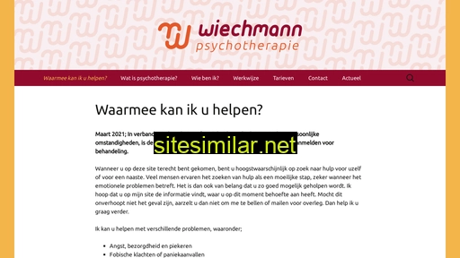 wiechmannpsychotherapie.nl alternative sites