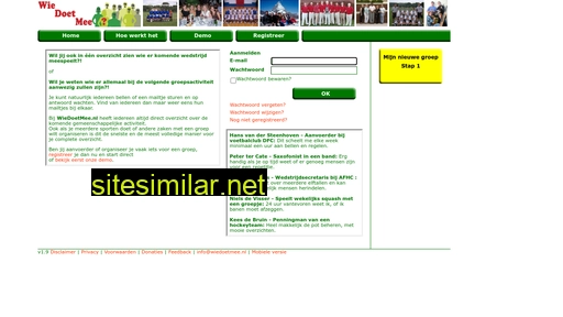 wiedoetmee.nl alternative sites