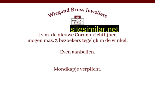 wiegandbrussjuweliers.nl alternative sites