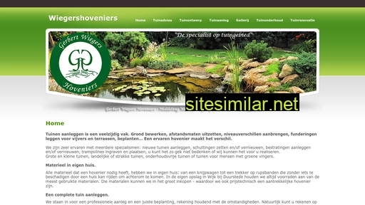 wiegershoveniers.nl alternative sites