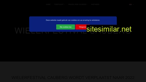 wielerfestivalcauberg.nl alternative sites