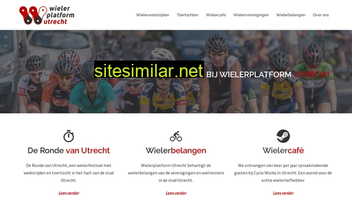 wielerplatformutrecht.nl alternative sites