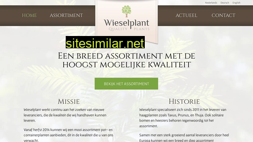 wieselplant.nl alternative sites