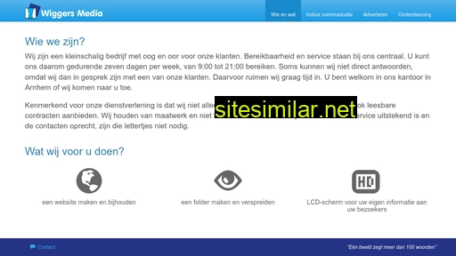 wiggersmedia.nl alternative sites