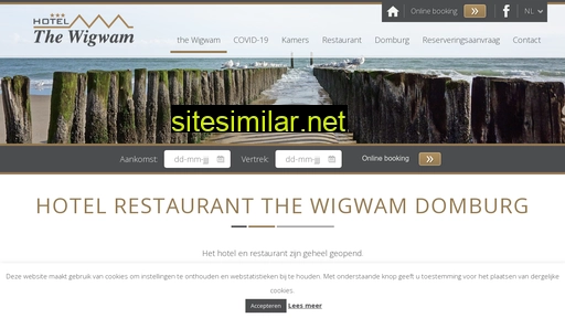 wigwamhotel.nl alternative sites