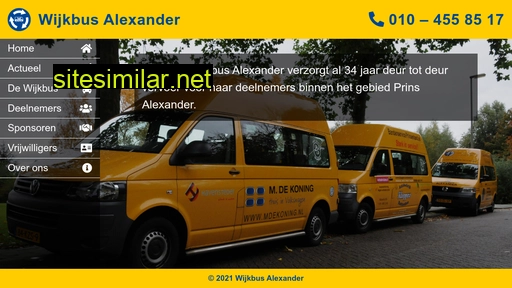 wijkbus-alexander.nl alternative sites