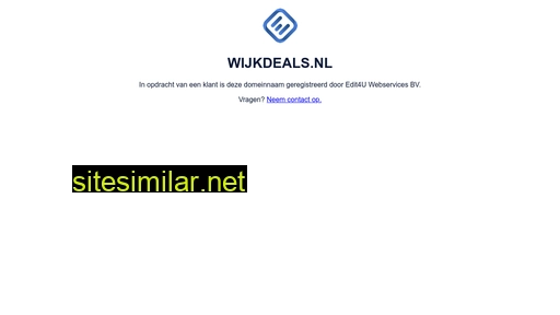 Wijkdeals similar sites