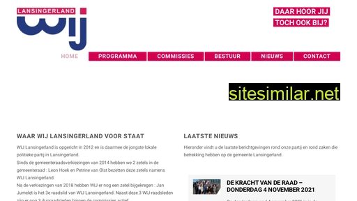 wijlansingerland.nl alternative sites