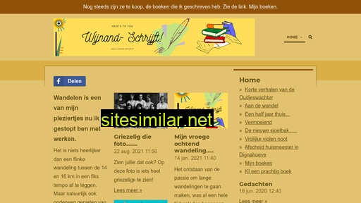 Wijnand-schrijft similar sites
