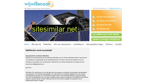 wijwillenzon.nl alternative sites