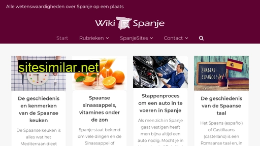wikispanje.nl alternative sites
