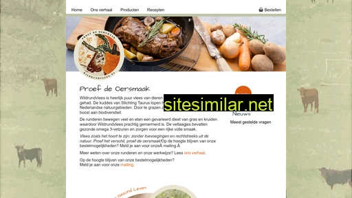 wildrundvlees.nl alternative sites