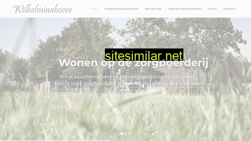 wilhelminahoevewanroij.nl alternative sites