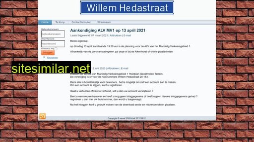 willemhedastraat.nl alternative sites