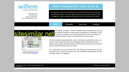 willemklaassen.nl alternative sites