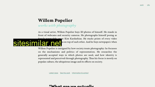 willempopelier.nl alternative sites
